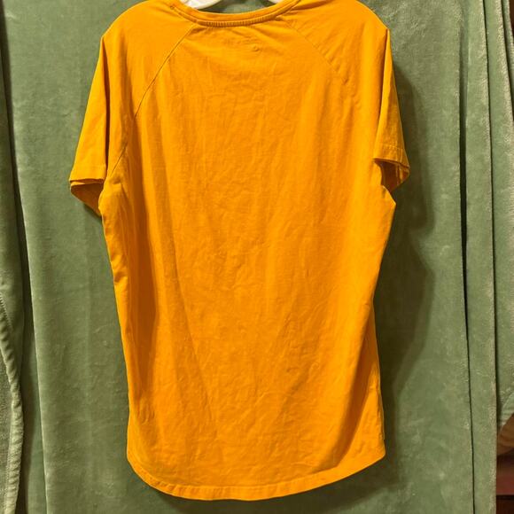 Alphalete Yellow Performance Tee -L - Picture 3 of 6